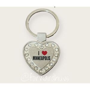 Bundle Sale 3 for $15 | Charming Keepsake | I Heart Minneapolis | Keychain